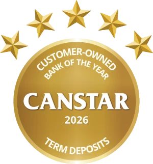 Canstar Awards &ndash;  Customer-Owned Bank of the Year - Term Deposits 2026