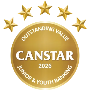 Canstar - Outstanding Value Junior & Youth Banking 2026