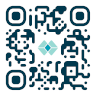 Download the app via QR code