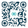 Download the app via QR code