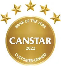Canstar Customer-Owned Bank of the Year 2022